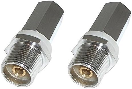 Lote de (2) Antena de radio CB resistente SO-239 Studs