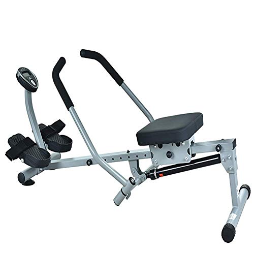 Image of Foldable Rowing Machines Home Rowing Machine Hydraulic Rower Trainer Rowing Machine for Home Gym 12 Adjustable Resistance Hd Data Display Maximum Load 120kg Fitness Equipment