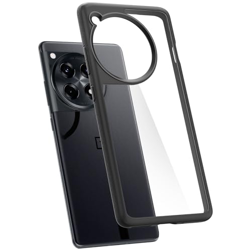 Spigen Funda Sand Crystal Compatible con OnePlus 12R - Negro Mate