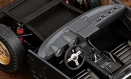 Lamborghini Miura SV a escala 1:24 miniatura 6