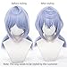 maysuwell Anime/Game Sigewinne cosplay wig Purple Blue wigs with Two Ponytail Long Straight wig for Women Halloween,Christmas,Daily Fashion Comic con,Party