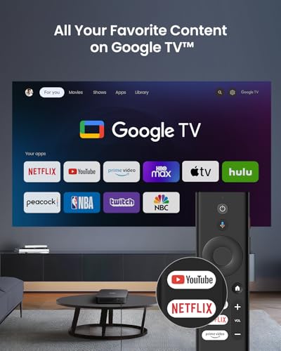 Ultra Short Throw 4K Laser Projector