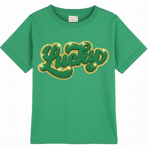 Image of Kids St. Patrick's Day Shirt Boys and Girls Green T-Shirt Clothing 4-12 Years