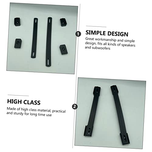 Buying Guide UKCOCO 10pcs Small Audio Leather Handle Matte Black Subwoofe...