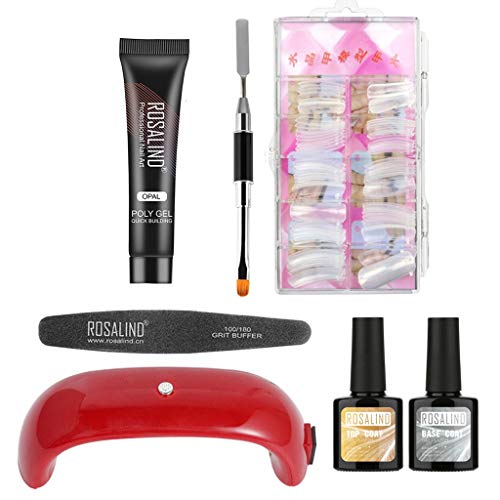WEI MOLO@ Practical Portable UV Lamp LED Dry Nail Kit Nail Art Manicure Set Acrylic Nail Tools