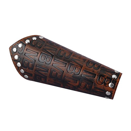 Homyl Cyberpunk Faixa de pulso masculina com cadarço estilo punk com punho e braçadeira