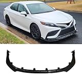 Front Lip Compatible with Toyota Camry Sport [SE,XSE,Hybrid SE,Hybrid XSE,TRD,SE Nightshade] 2021 2022 2023 Front Bumper Lip