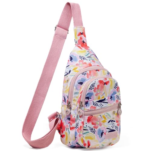 Image of Banelu Small Sling Backpack Crossbody Bags for Women Men, Sling Bag Cross Body Bag Fanny Packs Crossbody Purses