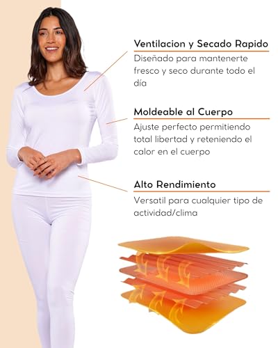 Opiniones de Conjuntos térmicos para Mujer comprados en linea. 24 Imagen adicional
