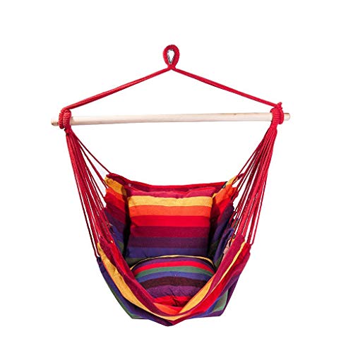 Liutao Swing Seat Chair Garden Chair Swing Hammock Rocking Chair Seat Outdoor Reclining Children Rocking (Color : Blue, Size : 100 * 130cm)