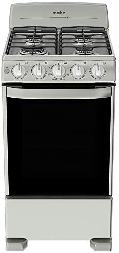 Mabe EM5041BAIS0 Estufa de Piso 50 cm, color, Plata Mercury, pack  of/paquete de 1 : Amazon.com.mx: Hogar y Cocina