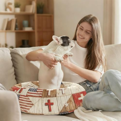 Lit pour chat en bois structure robuste et couchage lavable haut de gamme