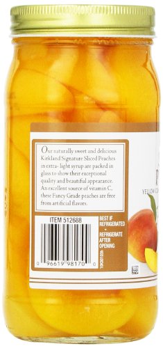 Kirkland Sliced Peaches, 24 Ounce (Pack of 4) - Thumbnail 3