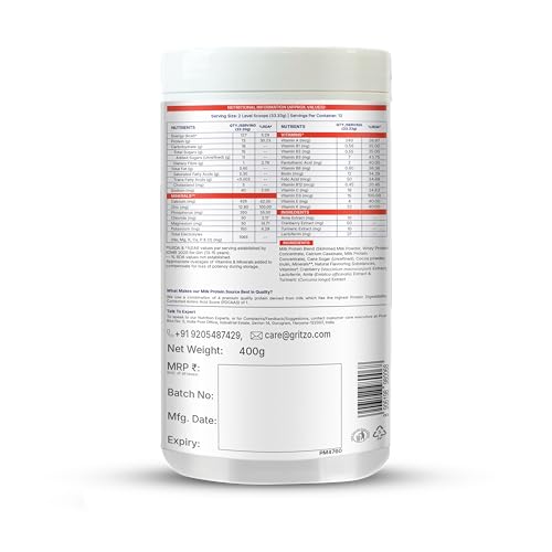 Image of Gritzo SuperMilk Growth+ (13+y Girls) (Cafe Mocha, 400g) with Iron Gummies (Mixed Berry Flavour, 30 Gummies) | Pack of 2