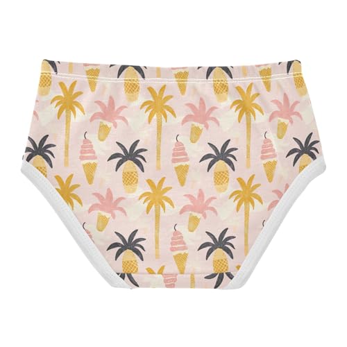 Little Girl Underwear Toddler Panties Kids Undies Pineapple Soft Cotton Briefs 2T-8Y2