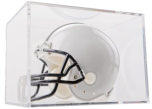 image for THE ORIGINAL BALLQUBE BallQube Mini Helmet Display Case Autographed Mi
