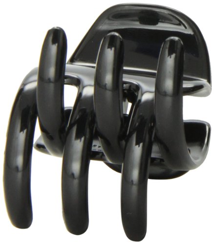 Caravan Hair In Place With This X Large Black Ponytail Holder Unisex Hair Claw Closes With A Solid Spring Too #TOP2