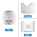 STANSTAR Wall Mount for TP-Link Deco M4/S4 Whole Home Mesh WiFi System, Sturdy Wall Mount Bracket, Cord Management Holder for Deco M4/E4/P9/S4 Without Messy Wires (3 Pack)