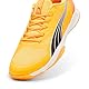 PUMA Unisex Eliminate Turbo Indoor Court Shoe, Sun Stream-Sunset Glow Black, 46 EU