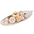 Hanobe Leaf Wooden Decorative Tray: Leaf Shaped Wood Key Tray Decor Leaf Bowl for Crystal Candle