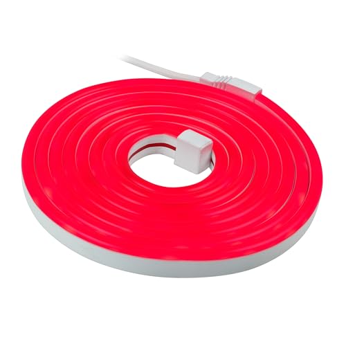 Tira LED flexible USB 6.5 pies color rojo miniatura 7