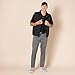 Amazon Essentials Men's Slim-Fit Stretch Golf Pant, Grey, 33W x 34L