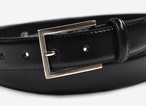 Ashford Ridge Mens 30mm (1.25") Suit Trouser Leather Belt - Image 6