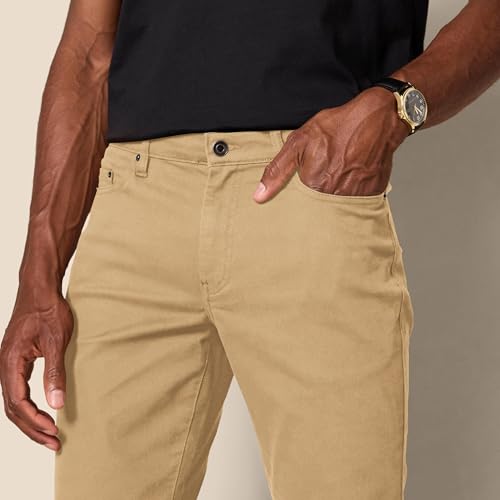 Image of Amazon Essentials Men's 5-Pocket Stretch Twill Casual Pants