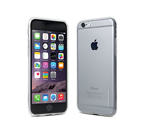 iPhone 6 Case, id America® [Liquid] iPhone 6 (4.7) Case **NEW** [Ultimate TPU Series] Liquid Protection Technology 360˚ Cover - ECO-Friendly ROHS Retail Package - Soft Plastic Case for iPhone 6 (4.7) [IDCE604-CLR] (2014) - (Crystal Clear)