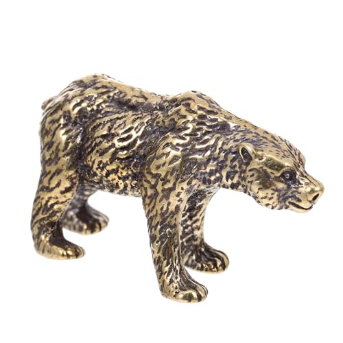 Gadpiparty - Gadpiparty Antike Kupfer Deko Figur Solider Schwarzer Bär Tee Haustier Ornament Stabile Tischdekoration für Büro und Zuhause Geschenkidee