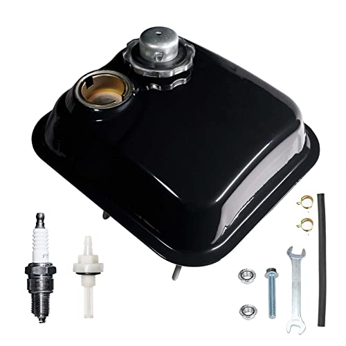 Image of JMCHstore Side Port Gas Tank w / Raised Cap For Coleman BT200X CT200U CT200UEX, Baja Warrior MB200 Mini Bike Fuel Tank Replacement for Hemi Predator 212 212cc 224 MAX performance Engine