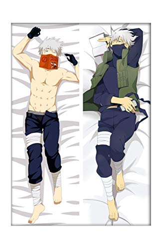 ChenYun Naruto Kakashi Hatake Anime Kissen Doppelseitige Bezug Japanese Peach Skin 150 x 50cm Body KissenbezüGe