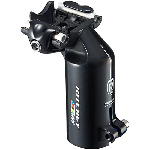 Ritchey Tige WCS Mast Topper 34.9x70 Dép 25 Clamp 7x7 Selle Adulte Unisexe, Polished Black, Taille Unique