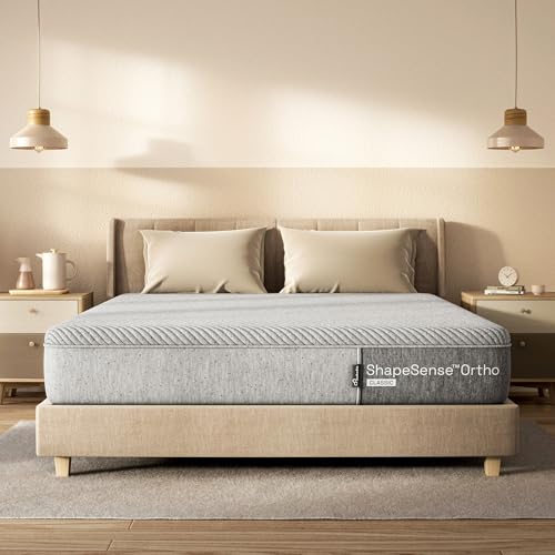 Image of Wakefit ShapeSense Orthopedic Classic Memory Foam Mattress 8-Inch King Size 78x72x8 Inches Space Grey