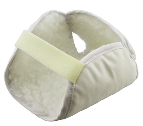 Obbomed® mb-6910 synthetic sheepskin fleece padded heel protecto…