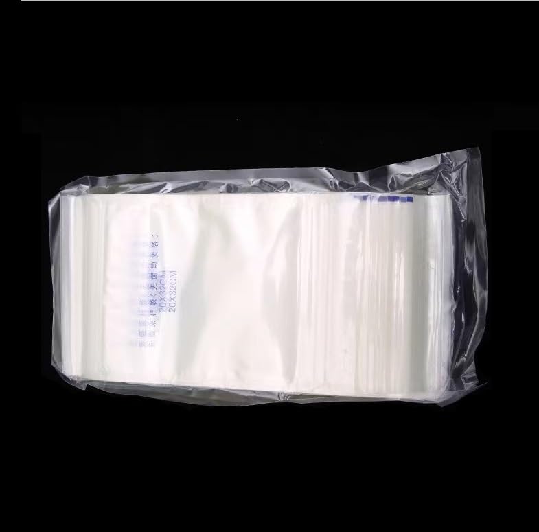 Bolsa homogénea estéril con tira de sellado, 20 cm x 32 cm, bolsa de muestreo aséptica for homogeneización de muestreador de 400 ml, bolsa de PE, 100 unidades/paquete