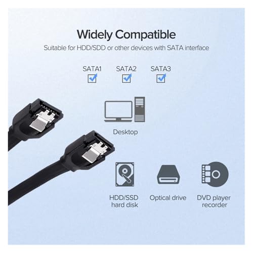 Cable de datos SATA 3.0 0.5 m 1 pieza miniatura 4