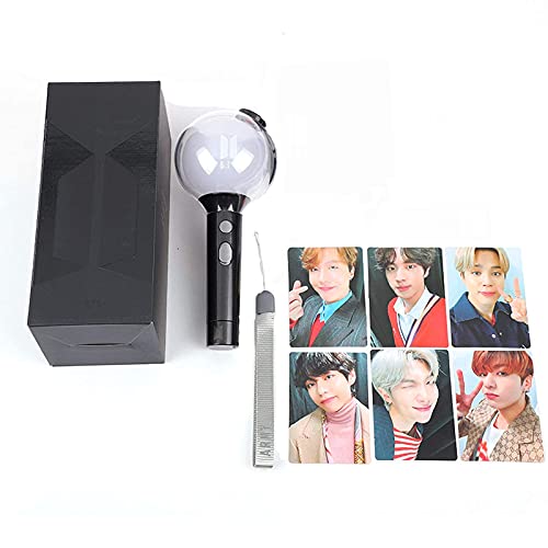 BTS Official Lightstick Map of the Soul 7 Special Edition Army Bomb Ver 4 Bluetooth Connection App to Adjust the Light Color