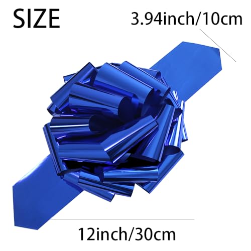 Lhmtfcyy 1 Pcs Giant Bow,Large Gift Bow,12 "Metal Giant Bow Suitable For Bicycles,Household Appliances,Christmas thumb #1