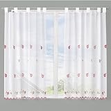 FUNCIÓN. La cortina son transparentes, ve se lo que hay detras de el.