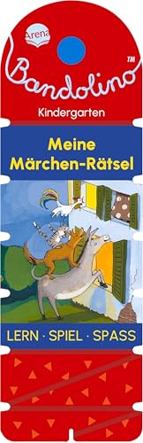 Bandolino. Meine Märchen-Rätsel: Lernspiel mit Lösungskontrolle für Kindergartenkinder ab 4 Jahren