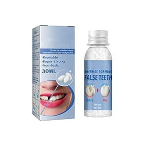 Tijdelijke Tandreparatieparels Tijdelijke Tandvulling Vervanging Tandheelkundige Reparatiehulpmiddelen Voor Valse Tanden, Om Tijdelijk De Gaten in De Holtes Op Te Vullen,30ml