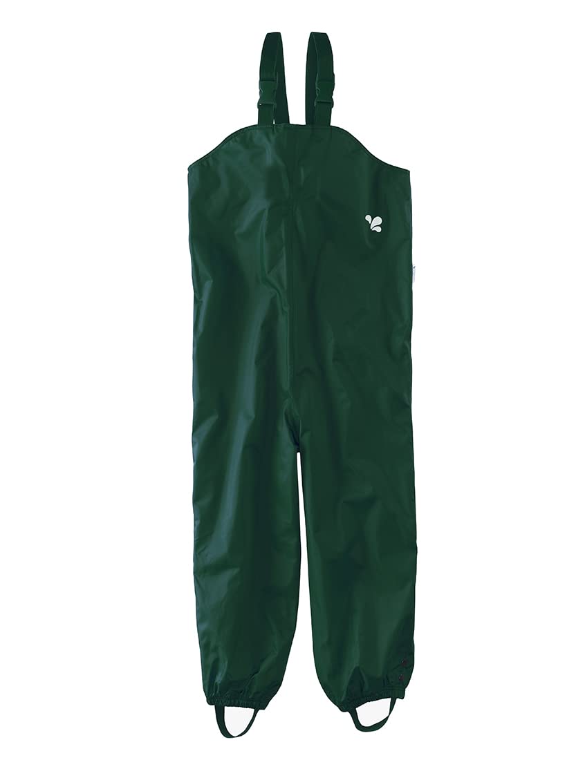 Muddy Puddles Baby Recycled Originals Waterproof Dungarees, Green, 18-24 Months