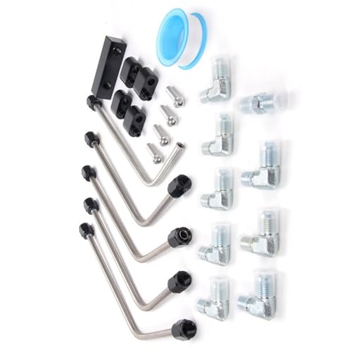 Kit de ventilación de refrigerante LS de acero inoxidable reforzado