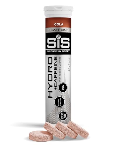 SIS Hydro Electrolyte Tablets - Zero Sugar, Vegan & Gluten-Free Hydration Supports Endurance Energy Drink - Cola Flavour - 20 Effervescent Tablets