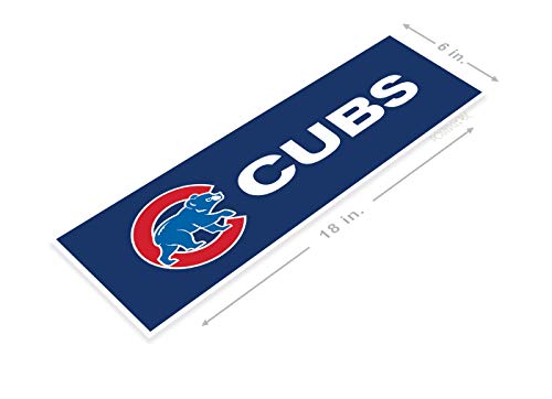 PosterGlobe Poster B264 Chicago Cubs World Champions 2016 Sports Poster Bar Cave 6" x 18"