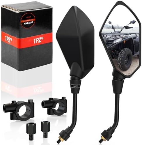 Evermotor Rétroviseur Universel De Moto, Rétroviseur D'extrémité