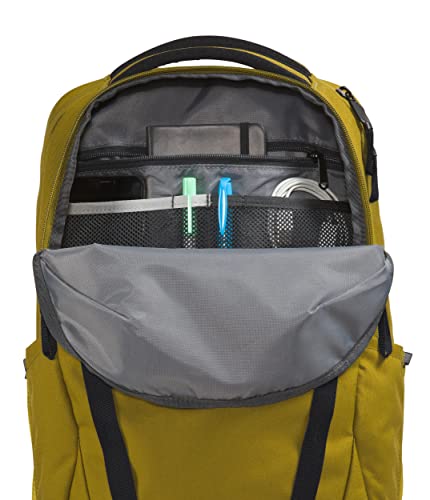 Image of THE NORTH FACE Vault Everyday Laptop Backpack | Commuter Travel Bag with Water-Repellent Finish, Spacious Main Compartment, Sulphur Moss /TNF Black, OS