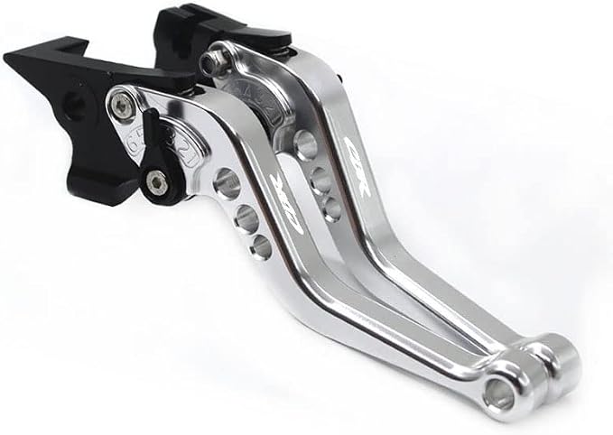 F Dla Honda CB650R CB650 R CB 650 R 2019 2020 2021-2023 motocyklowe dźwignie hamulcowe i sprzęgła uchwyt hamulca ręcznego Y (Color : Silver)