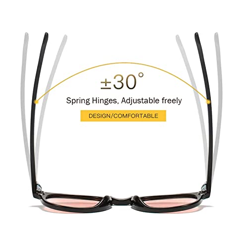 Image of K.LAVER Photochromic Polarized Sunglasses For Men Women UV Protection Round Clear Driving Glasses Anti Glare Eyewear Glasses